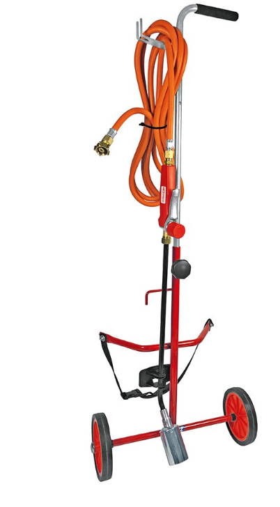 KIT DESHERBAGE COMPOSÉ D'UN MANCHE + LANCE ACIER REF. 5502 + TUYAU DE 4,75M - EXPRESS - 6505