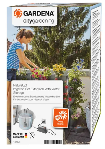 Kit d'extension pour mur végétal NatureUp GARDENA avec réservoir d'arrosage - GARDENA - 13158-20