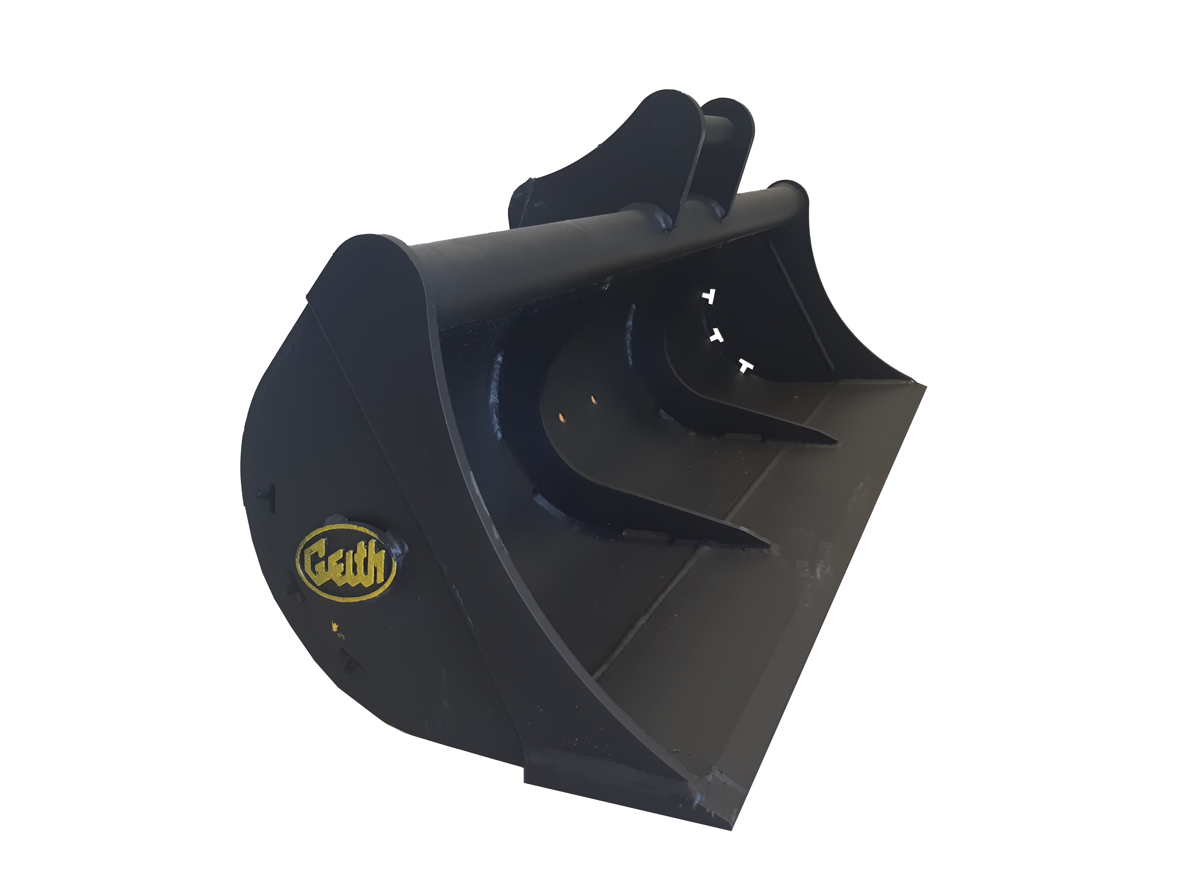 Godet de curage GEITH 1200mm avec lame soudée pour coupleur ou attache rapide Martin Module 3 - G031200M03
