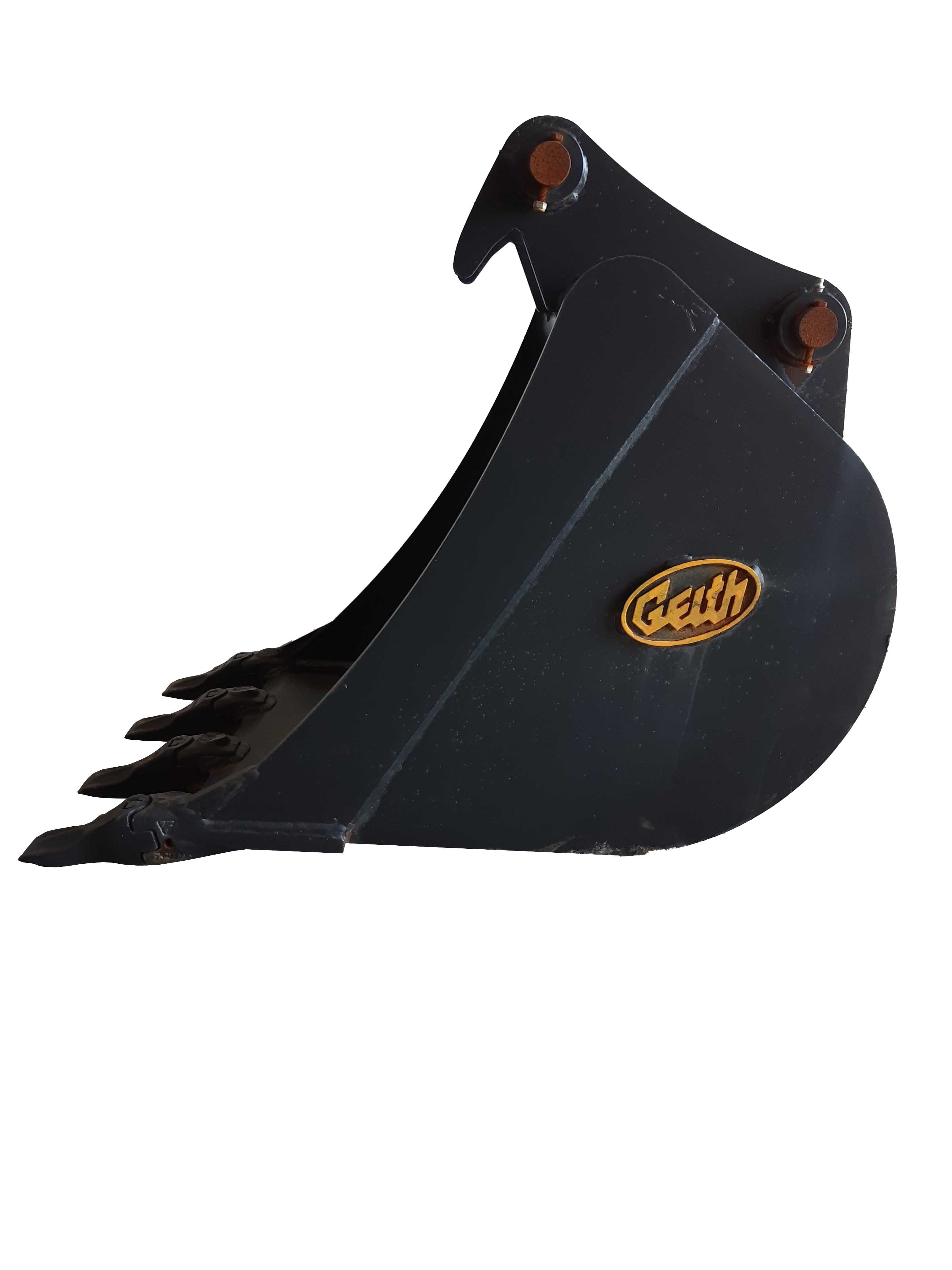 Godet de terrassement GEITH 600 mm équipé de 4 dents FK2TLR pour attache rapide JCB 3CX 980/88833 - H08600JCBFK2