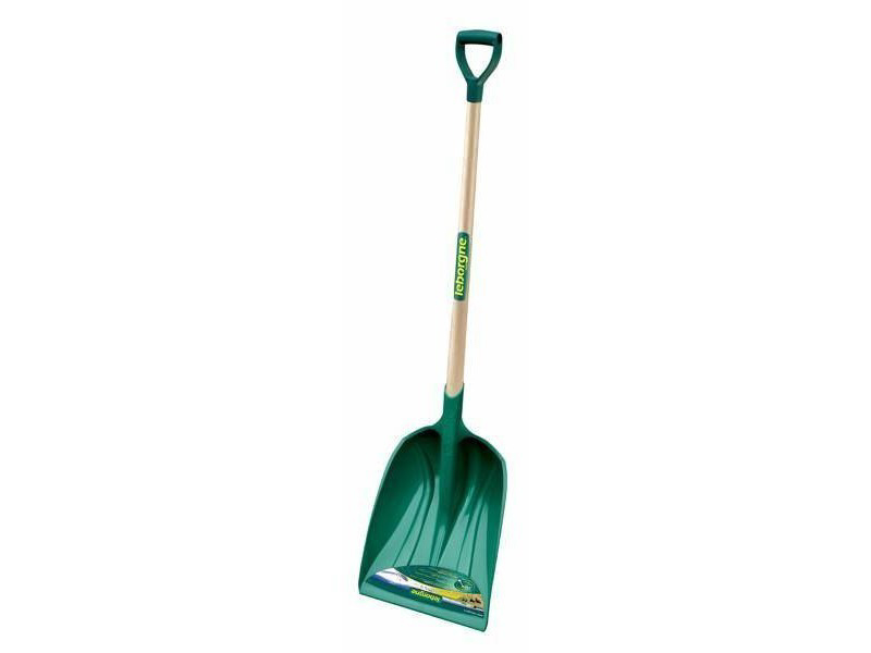 Pelle Vmax LEBORGNE polymère (1kg) manche bois certifié PEFC 100% (130cm) avec poignée plastique - 034002