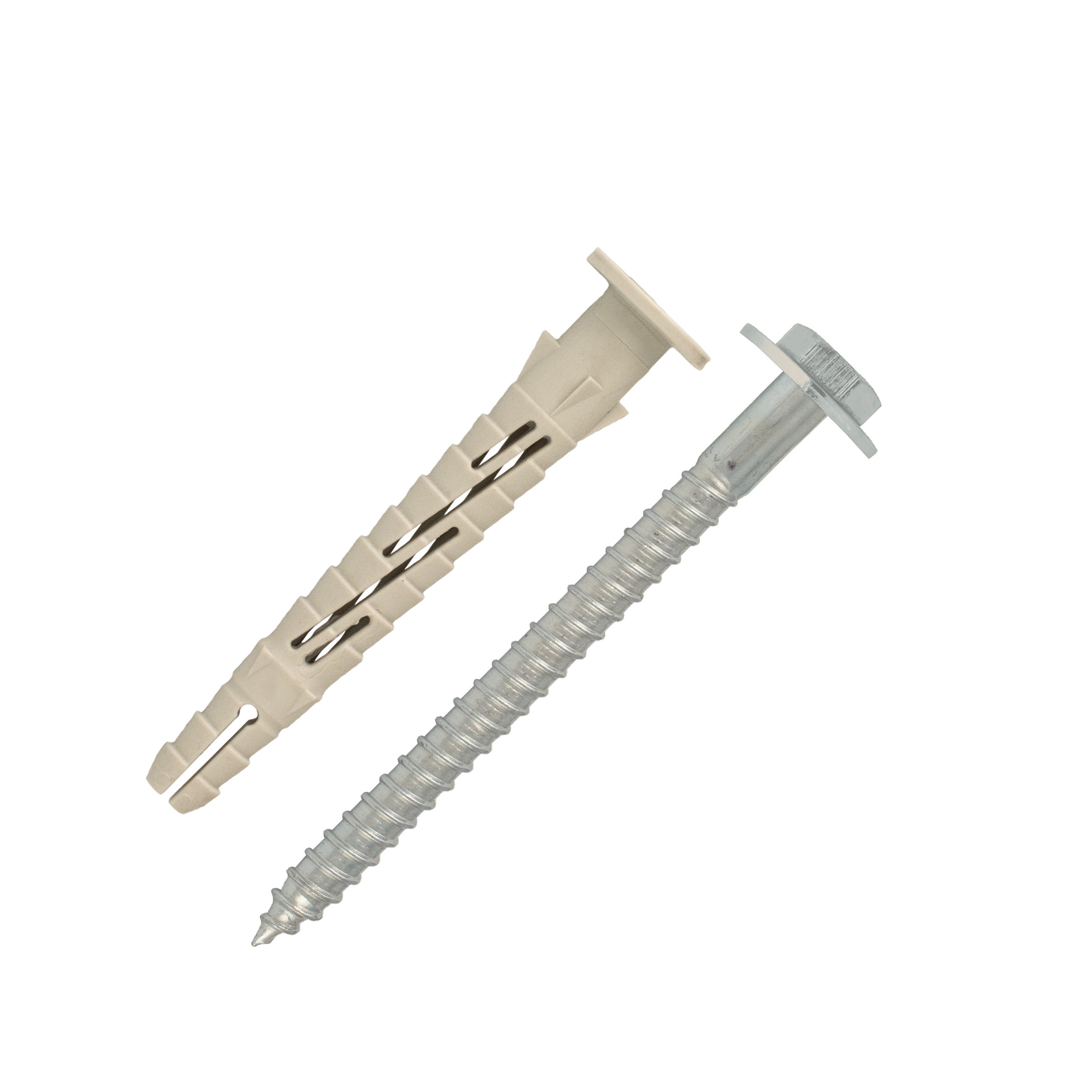 50 chevilles longue expansion nylon - vis th - Ø10x80mm - SCELL-IT - G-LH10080-BC