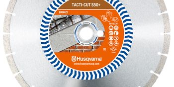 DISQUE DIAMANT HUSQVARNA TACTI CUT S50 PLUS POUR DECOUPEUSES Ø 300 MM COUPE BETON DURCI ALÉSAGE 20.0- 579815611