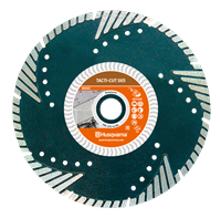 DISQUE DIAMANT HUSQVARNA TACTI-CUT S65 POUR MEULEUSE D'ANGLE Ø 230 MM POUR BRIQUE ET MATERIAUX ABRASIFS 22.2- 579820580