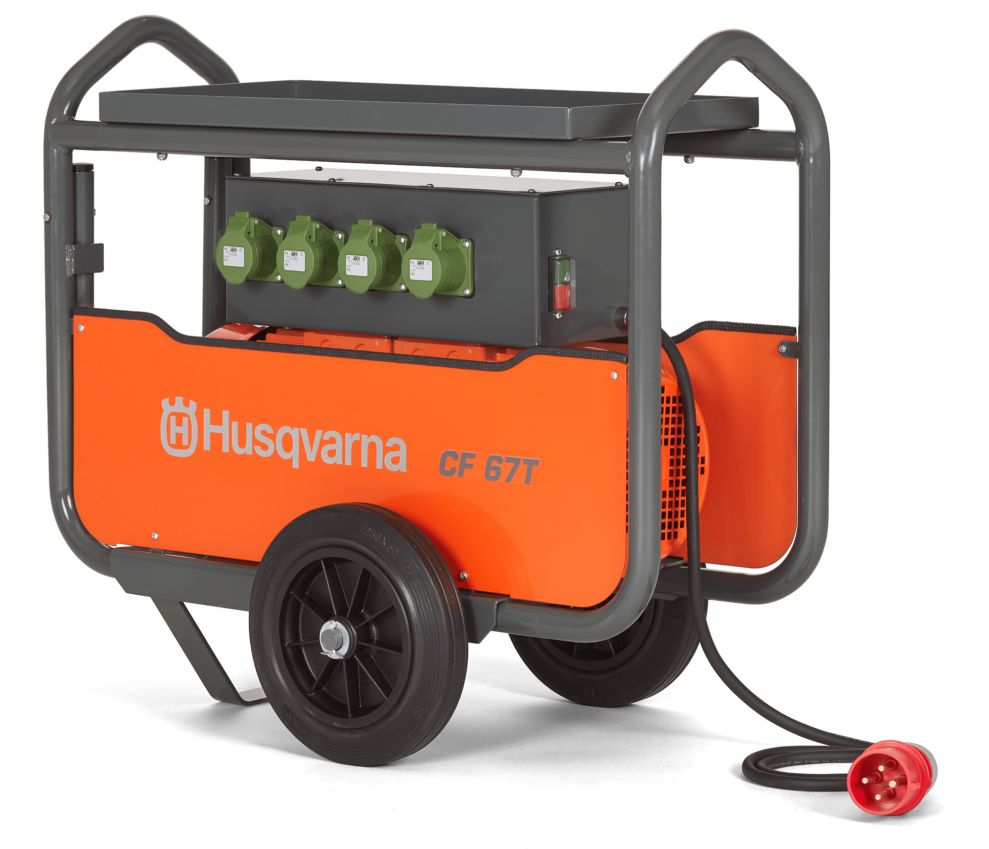 Convertisseur fréquence CF67T CI4P 400V-3-50HZ-70KG- 4 SORTIES roues de transport HUSQVARNA - 967938202