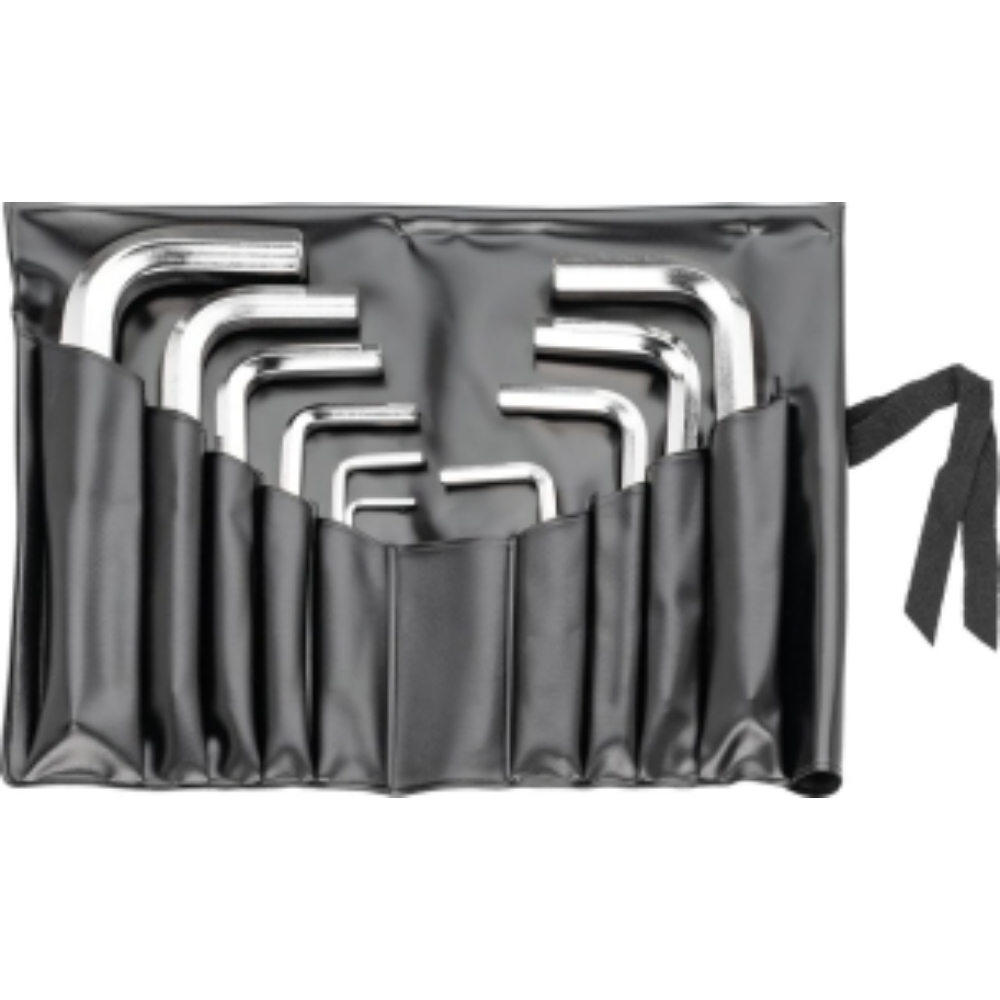 CLES MALES COUDEES COURTES HEXAGONALES DE 2 A 12MM - POCHETTE PLASTIQUE DE 10PC - HAZET - HZ011506