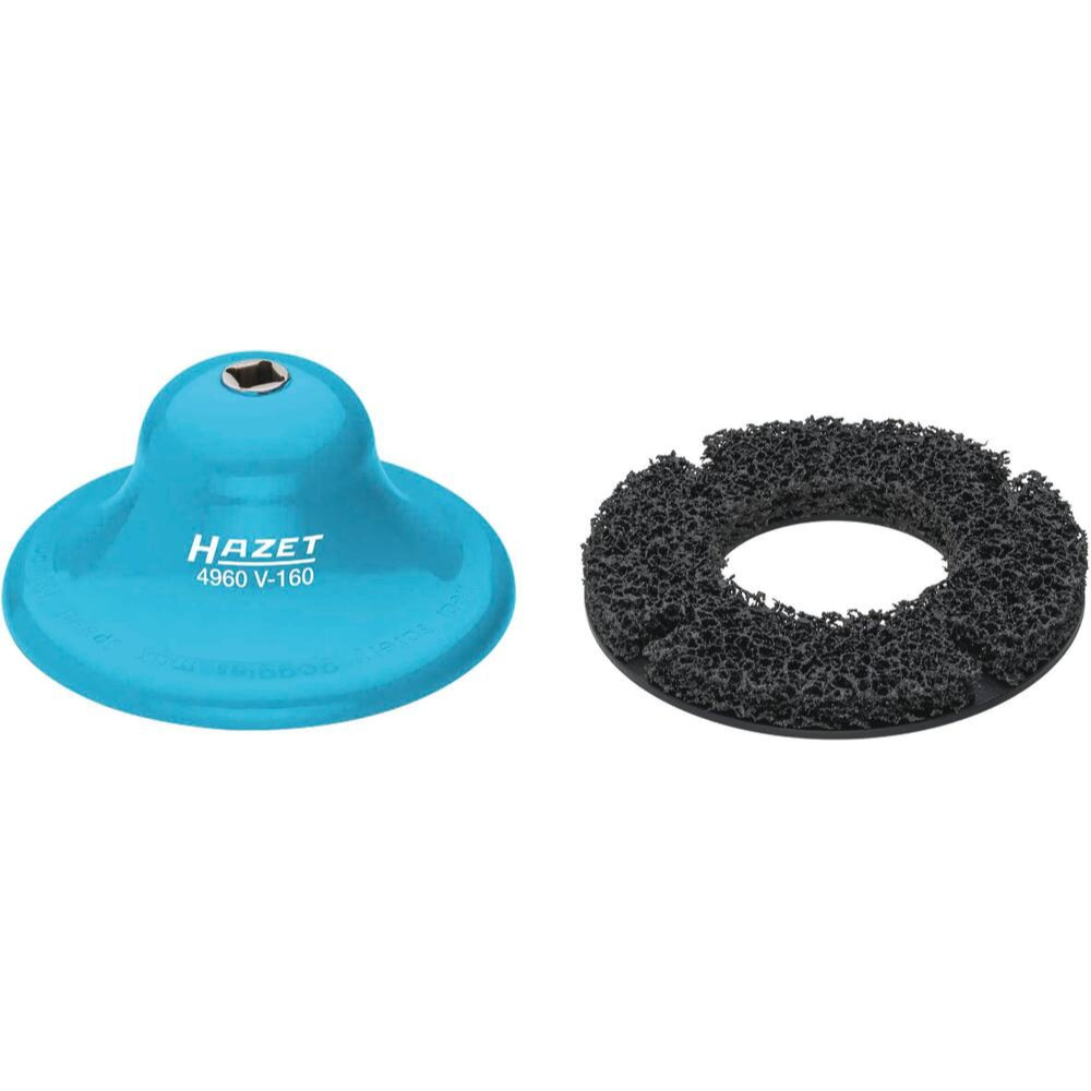 DISQUE DE DECAPAGE MOYEU 160MM - LOT DE 1 DISQUE ET 1 SUPPORT - HAZET - HZ218394
