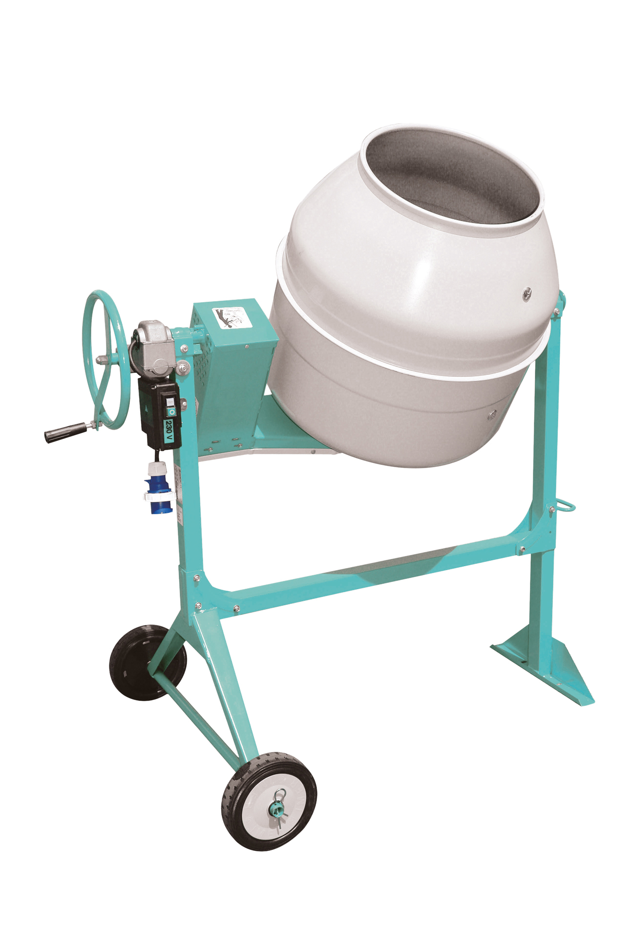 Bétonniere syntesi IMER S160 électrique cuve acier 160 litres malaxage 1 sac de 25kg 01015620