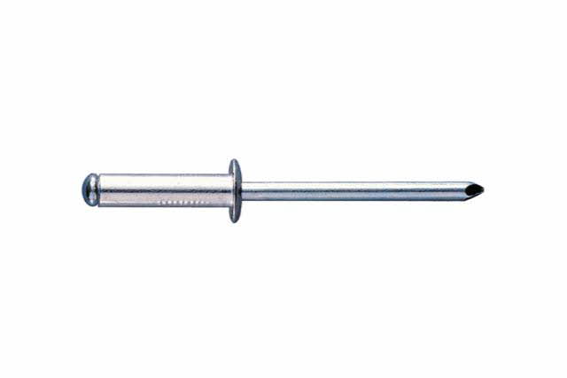 BOITE INDEX DE 500-RIVETS LAQUÉE BLANC FILETAGE M Ø 3 MM L 8 MM -RENO3208BL