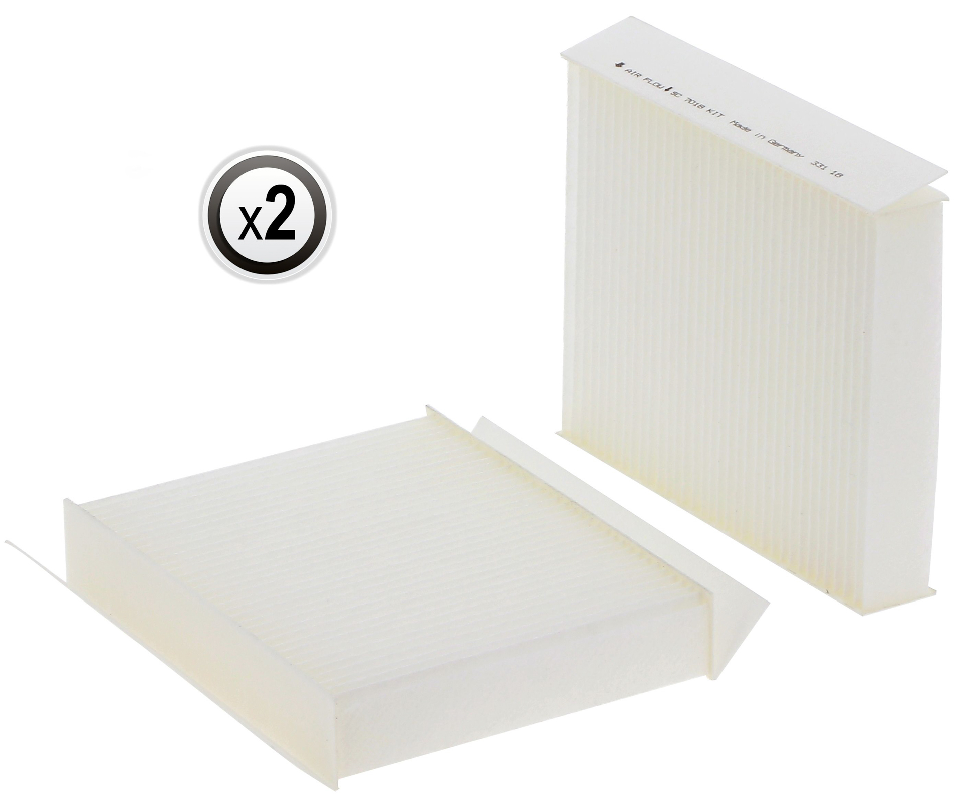 Kit Filtre Habitacle HIFI SC 7018 KIT HIFI FILTER