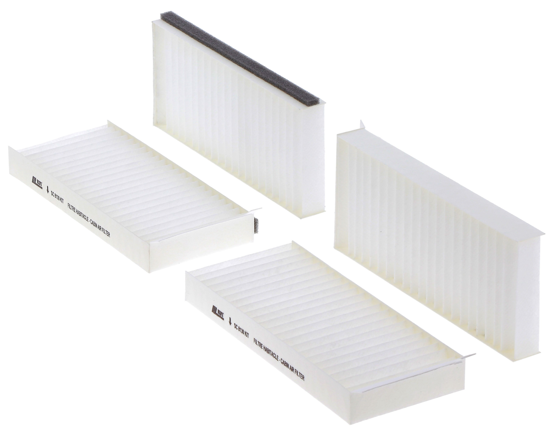 Kit Filtre Habitacle HIFI SC 8130 KIT HIFI FILTER