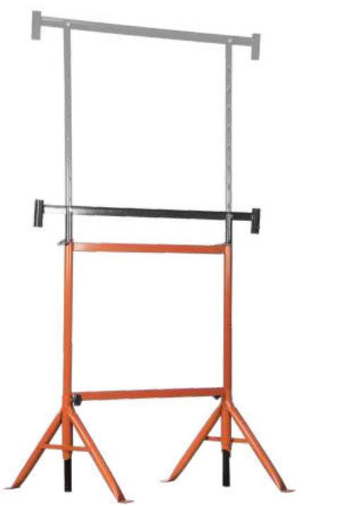 TRÉTEAU DE MAÇON PIED TOURNANT SIRL DIAMÈTRE 40 MM - EXTENSIBLE DE 1,20M A 2,10M - J.03030.0350