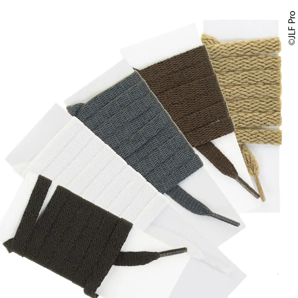 Lacets Plats 0,90 M Blanc - JLF PRO - 0411VSBLANC