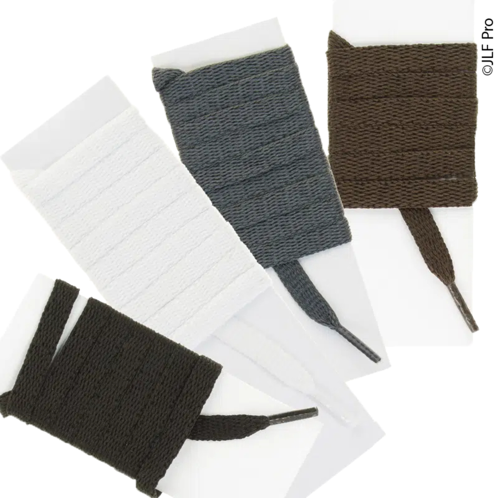 Lacets Plats 1,20 M Blanc - JLF PRO - 0412VRBLANC