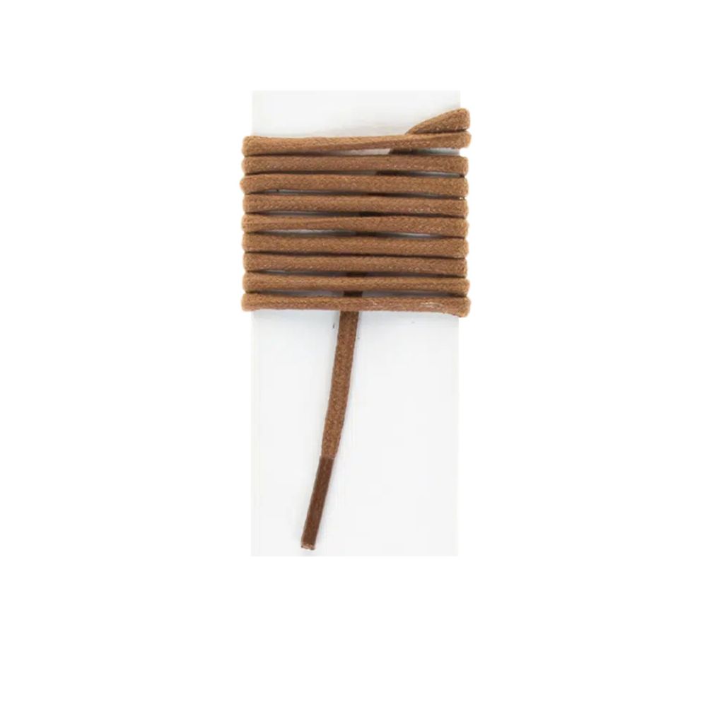 Lacets Coton Rond 1,20 M Marron - JLF PRO - 0428VSMARRON