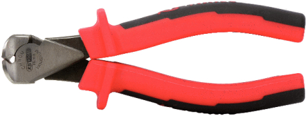 Pince coupante frontale KS, à poignées bi-composants longueur 165 mm KS TOOLS - 115.1015