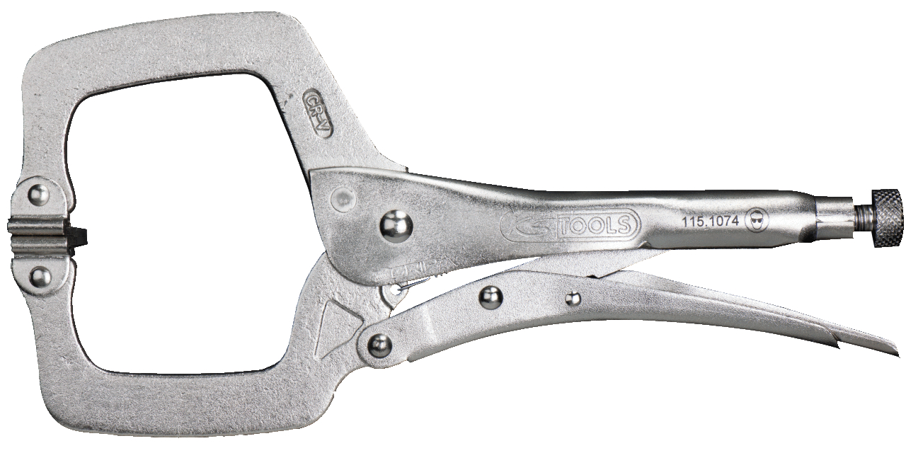 Pince étau pour soudure avec mâchoire amovible, 100 mm max KS TOOLS - 115.1074