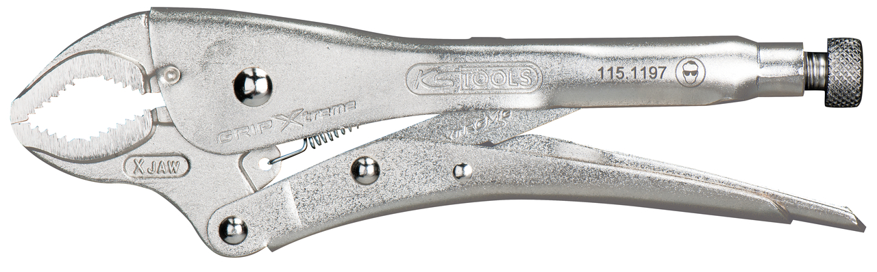 Pince étaux GRIPfix Xtreme, 7'' KS TOOLS - 115.1196