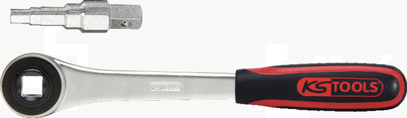 Clé de montage étagée avec cliquet, 3/8'' - 1''- 2 pcs KS TOOLS - 130.3000
