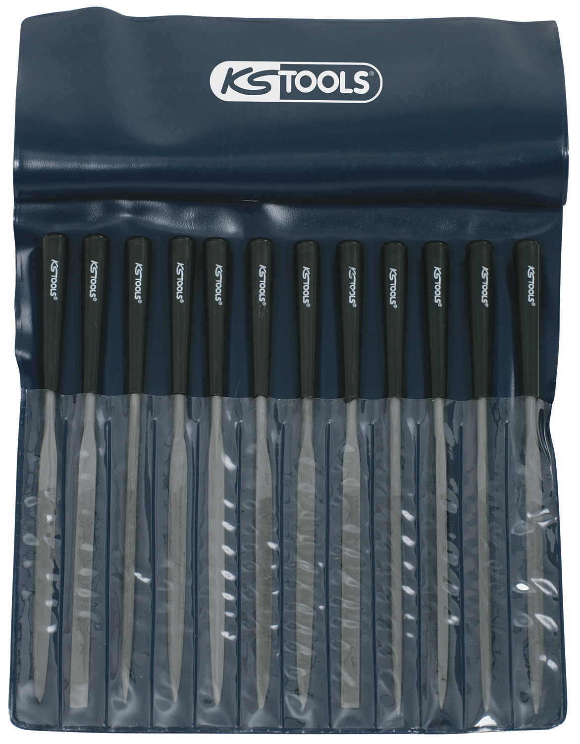 Jeu de 12 limes à aiguilles, L.145 mm KS TOOLS - 140.3050
