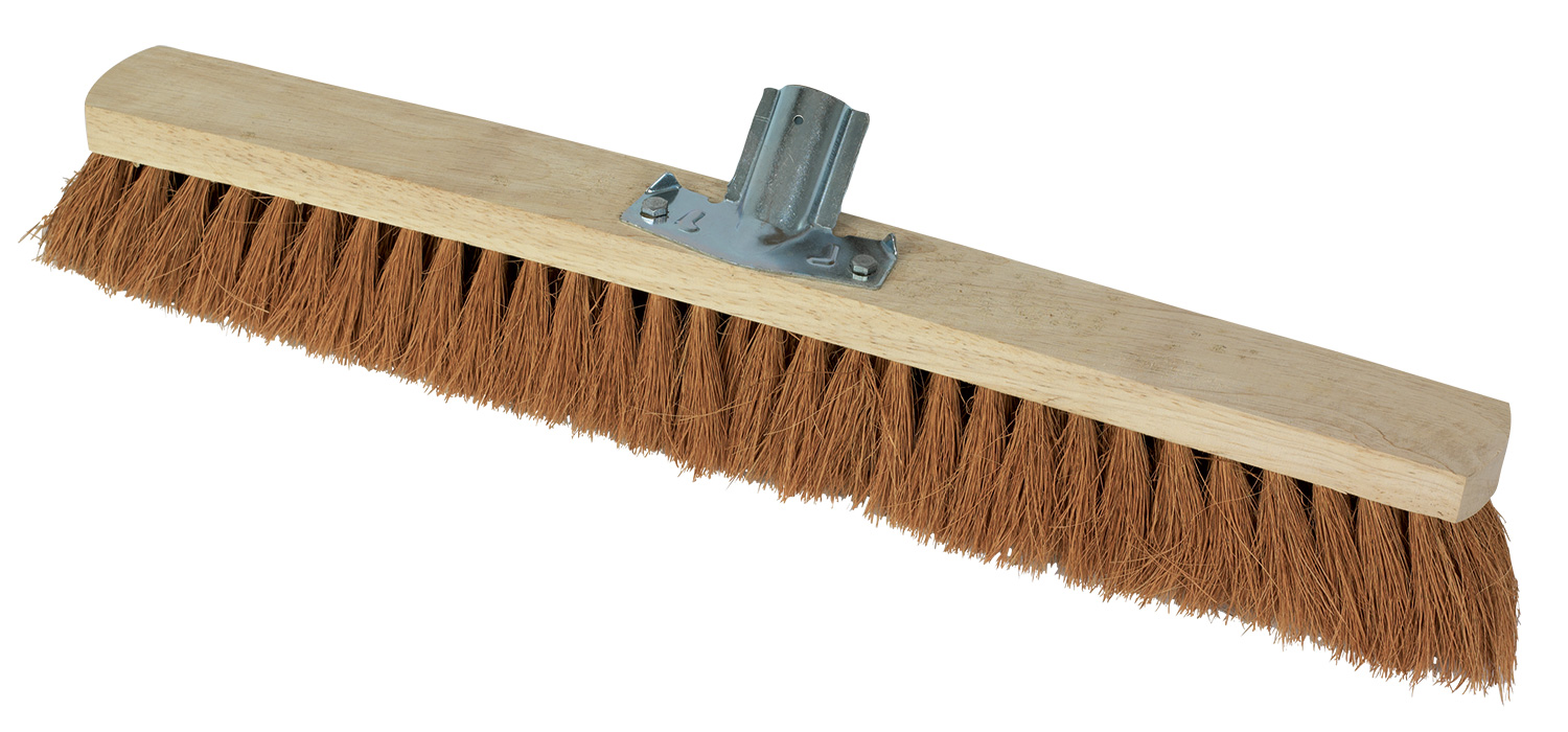 Balais en fibre de coco - Emmanché bois - 600 mm KS TOOLS - 146.2061
