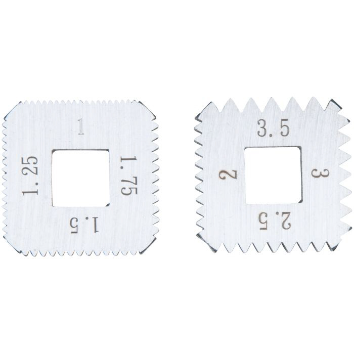 Mâchoire de rechange 1 - 1,25 - 1,75 - 2 - 2,5 - 3 - 3,5 mm KSTOOLS - 150.1431