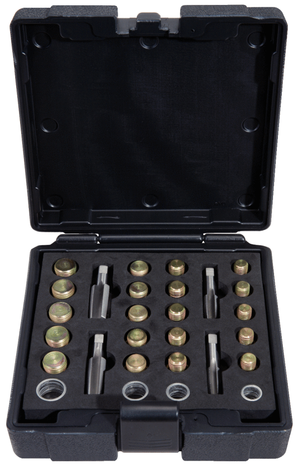 Coffret de réparation des vis de carter, 64 pcs KS TOOLS - 150.1450