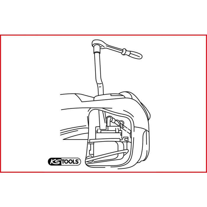Clé pour pompe à carburant VAG KSTOOLS - 1503179