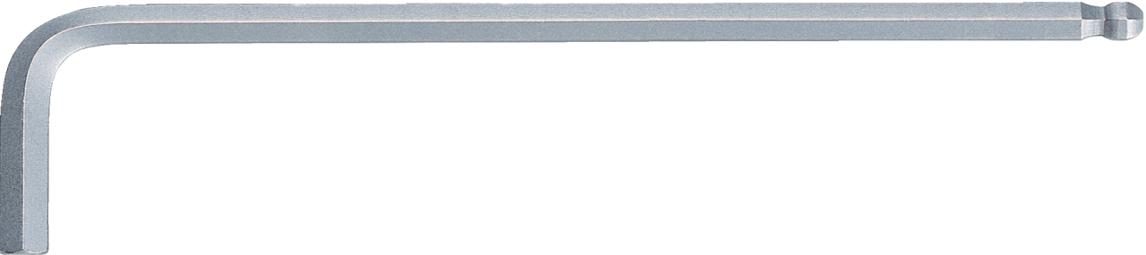 Clé mâle 6 pans à tête sphérique longue sur support, 14 mm KS TOOLS - 151.2114-E