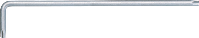 Clé mâle TORX® percé longue, T6 KS TOOLS - 151.2212