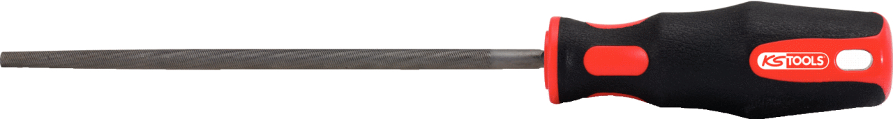 Lime ronde emmanchée demi-douce, L.200 mm KS TOOLS - 157.0205