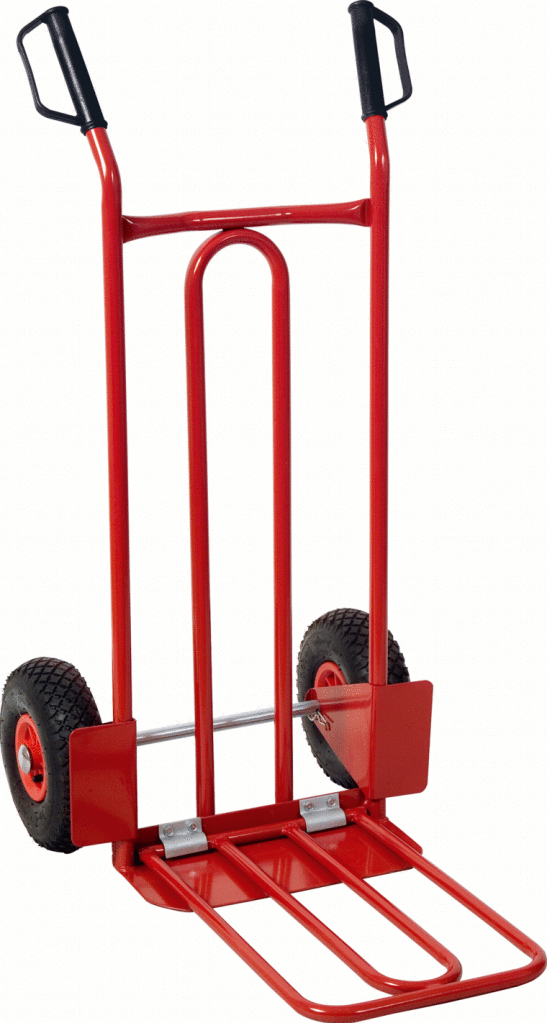 Diable avec bavette roues gonflables 250 kg KS TOOLS - 160.0226