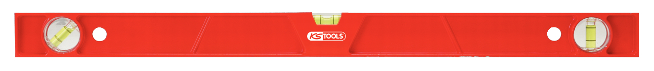 Niveau rectangulaire en aluminium 3 fioles, L.600 mm KS TOOLS - 204.4610