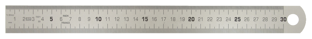 Reglets semi-rigide en inox, L.300 mm KS TOOLS - 300.0110