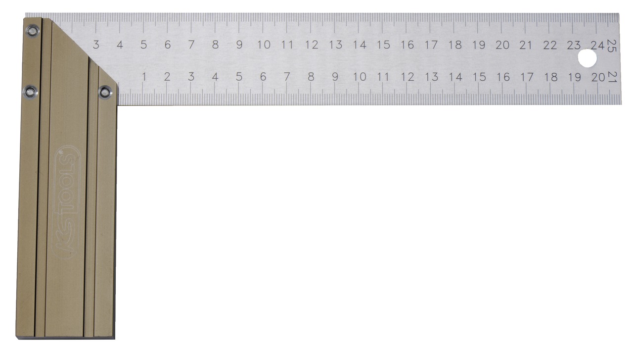 Equerre droite et d'onglet, L.400 mm KS TOOLS - 300.0223
