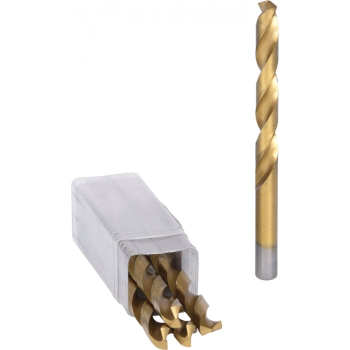 Lot de 5 forets HSS-Tin au titane, Ø12,9 mm KSTOOLS - 3304129