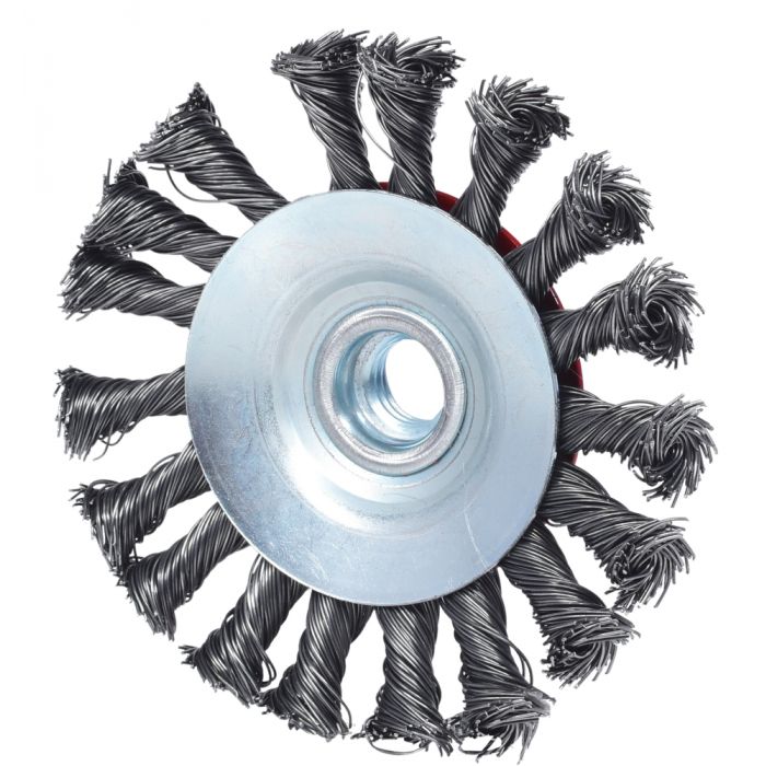 Brosse acier torsadé 0,5 mm, Ø 100 mm KSTOOLS - 3400048