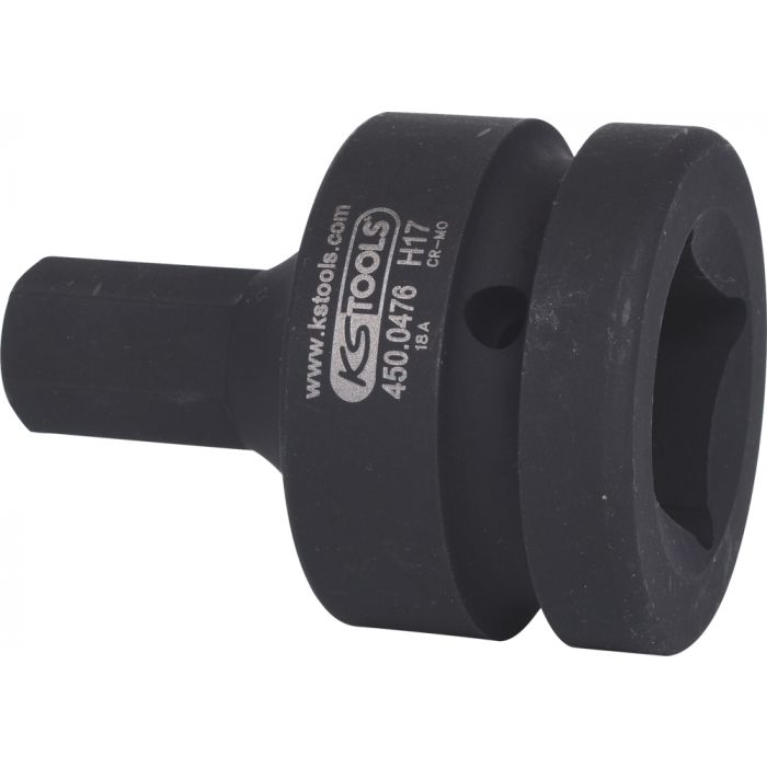 Douille tournevis à chocs 6 pans 1'', 17 mm KSTOOLS - 4500476