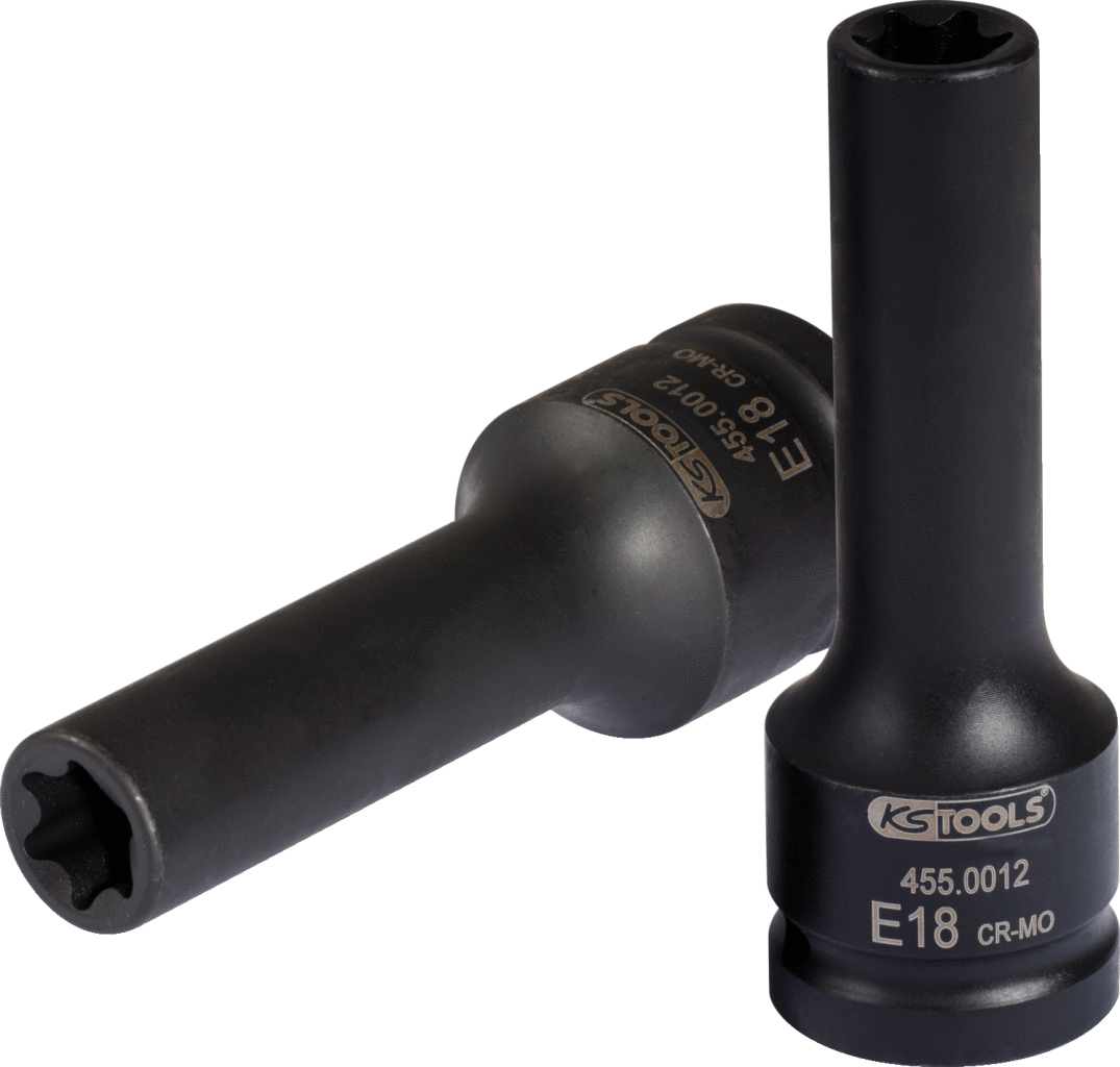 Douille à chocs pour culasse TORX® 3/4'', L.110 mm - E20 KS TOOLS - 455.0013