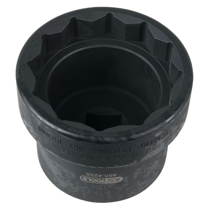 Douille 12 pans pour écrou de moyeu avec guide, 85 mm KSTOOLS - 4604225