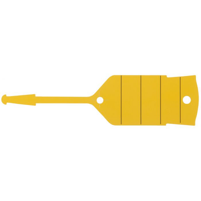 Porte-clés jaune, 500 pcs KSTOOLS - 500.8093
