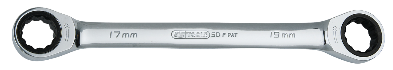 Clé polygonale à cliquet GEARplus®, 12x13 mm KS TOOLS - 503.4504