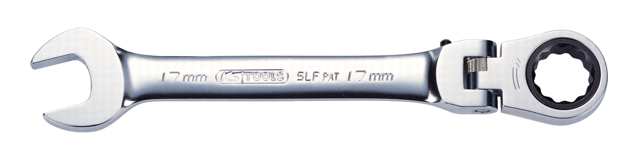 Clé mixte à cliquet à tête inclinable à verrouillage GEARplus®, 16 mm KS TOOLS - 503.4816