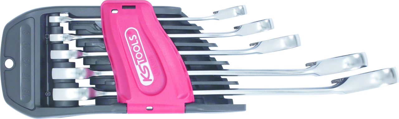 Jeu de 5 clés mixtes à cliquet DUO GEAR® KS TOOLS - 503.5905