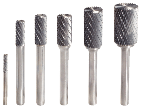 Fraise HM forme A denture en étoile, Diam. 6mm, 61mm KS TOOLS - 515.3232