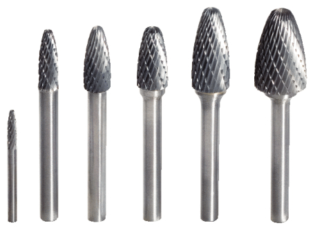 Fraise HM forme F, Diam. 3mm, 38.5mm KS TOOLS - 515.3261