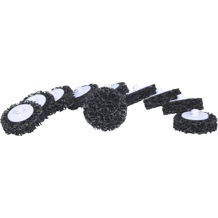 Lot de 10 disques de nettoyage noir 50,0 mm KSTOOLS - 515.5087