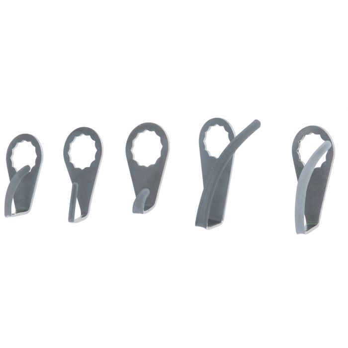Lame de grattoir pour couteau à pare-brise, courbée droite, L. 24 mm KSTOOLS - 5155097