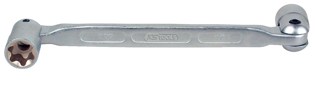 Clé à douilles articulée TORX®, E10xE12 KS TOOLS - 517.0332