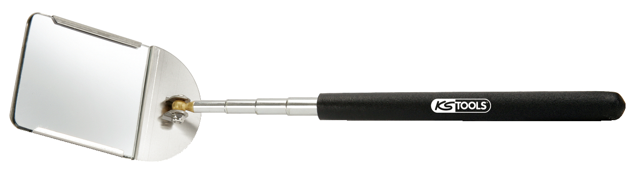 Miroir télescopique avec porte miroir en acier, 57 x 63 KS TOOLS - 550.1019